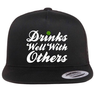 S Well With Others Funny St Patricks Day Meaningful Gift Flatbill Hat
