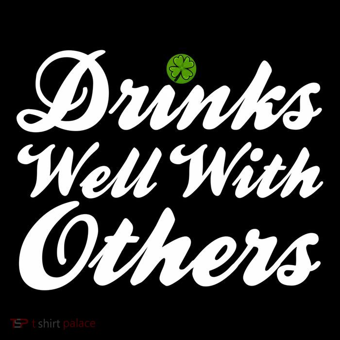 S Well With Others Funny St Patricks Day Meaningful Gift Flatbill Hat