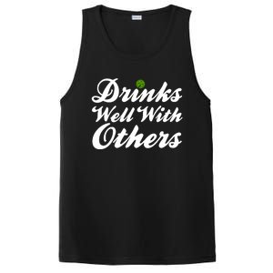 S Well With Others Funny St Patricks Day Meaningful Gift PosiCharge Competitor Tank