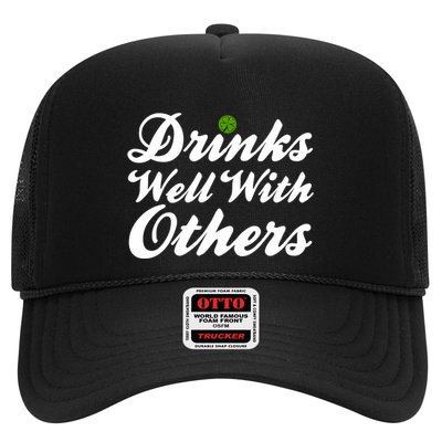 S Well With Others Funny St Patricks Day Meaningful Gift Trucker Hat