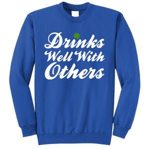 S Well With Others Funny St Patricks Day Meaningful Gift Sweatshirt