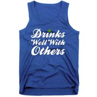 S Well With Others Funny St Patricks Day Meaningful Gift Tank Top