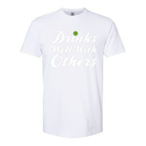 S Well With Others Funny St Patricks Day Meaningful Gift Softstyle CVC T-Shirt