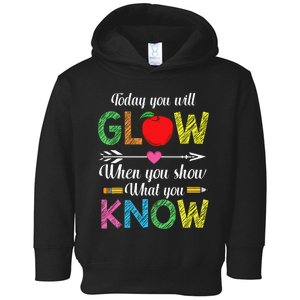 Show What You Know Exam Test Testing Day Students Teachers Toddler Hoodie