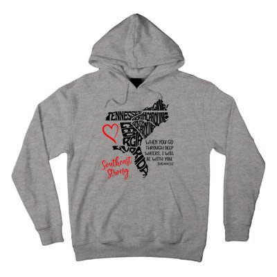 Southeast When You Go Through Deep Waters ILl Be With You Tall Hoodie