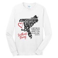 Southeast When You Go Through Deep Waters ILl Be With You Tall Long Sleeve T-Shirt