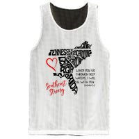 Southeast When You Go Through Deep Waters ILl Be With You Mesh Reversible Basketball Jersey Tank