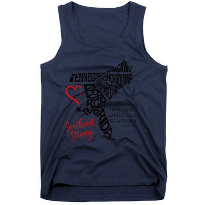 Southeast When You Go Through Deep Waters ILl Be With You Tank Top