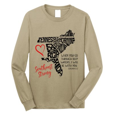 Southeast When You Go Through Deep Waters ILl Be With You Long Sleeve Shirt