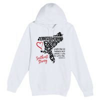 Southeast When You Go Through Deep Waters ILl Be With You Premium Pullover Hoodie