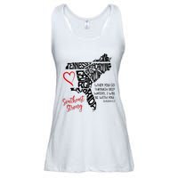 Southeast When You Go Through Deep Waters ILl Be With You Ladies Essential Flowy Tank