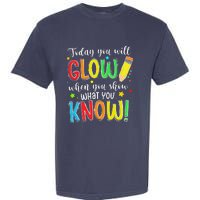 Show What You Know Test Testing Day For Teacher Garment-Dyed Heavyweight T-Shirt