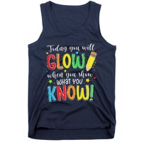 Show What You Know Test Testing Day For Teacher Tank Top