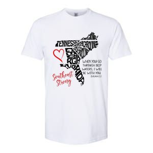 Southeast When You Go Through Deep Waters ILl Be With You Softstyle CVC T-Shirt