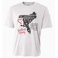 Southeast When You Go Through Deep Waters ILl Be With You Cooling Performance Crew T-Shirt