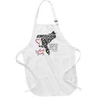 Southeast When You Go Through Deep Waters ILl Be With You Full-Length Apron With Pockets