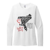 Southeast When You Go Through Deep Waters ILl Be With You Womens CVC Long Sleeve Shirt