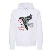 Southeast When You Go Through Deep Waters ILl Be With You Premium Hoodie