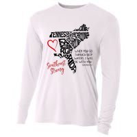 Southeast When You Go Through Deep Waters ILl Be With You Cooling Performance Long Sleeve Crew