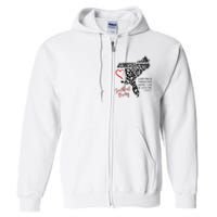 Southeast When You Go Through Deep Waters ILl Be With You Full Zip Hoodie