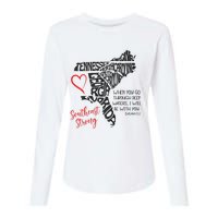 Southeast When You Go Through Deep Waters ILl Be With You Womens Cotton Relaxed Long Sleeve T-Shirt