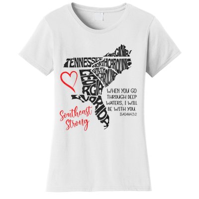 Southeast When You Go Through Deep Waters ILl Be With You Women's T-Shirt