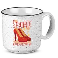Sparkle Wherever You Go Red Heels Gift For Her 15oz Campfire Ceramic Mug