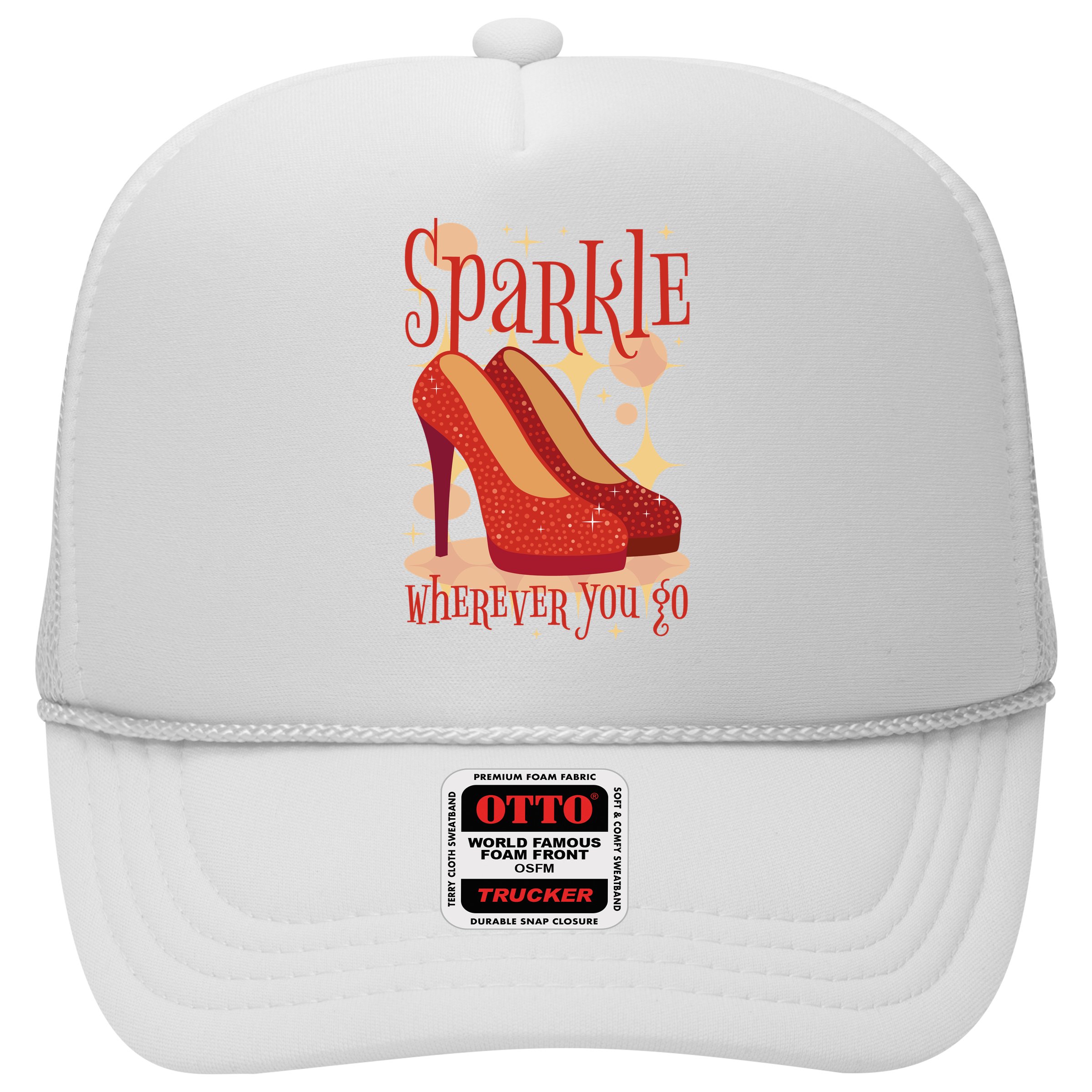 Sparkle Wherever You Go Red Heels Gift For Her Hat