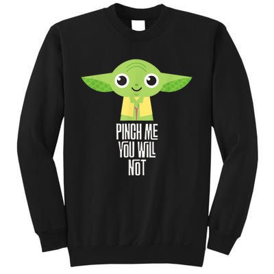 Sta.r War.s Yod.a Pinch Me You Will Not St. Patrick's Day Sweatshirt