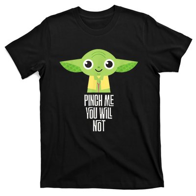 Sta.r War.s Yod.a Pinch Me You Will Not St. Patrick's Day T-Shirt