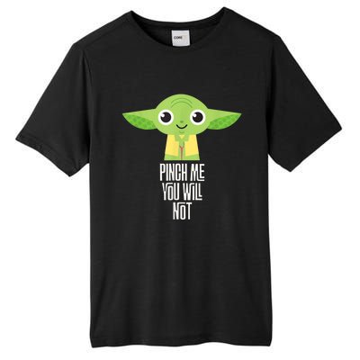 Sta.r War.s Yod.a Pinch Me You Will Not St. Patrick's Day Tall Fusion ChromaSoft Performance T-Shirt