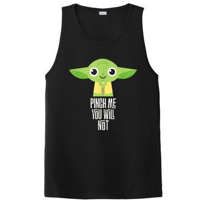 Sta.r War.s Yod.a Pinch Me You Will Not St. Patrick's Day PosiCharge Competitor Tank