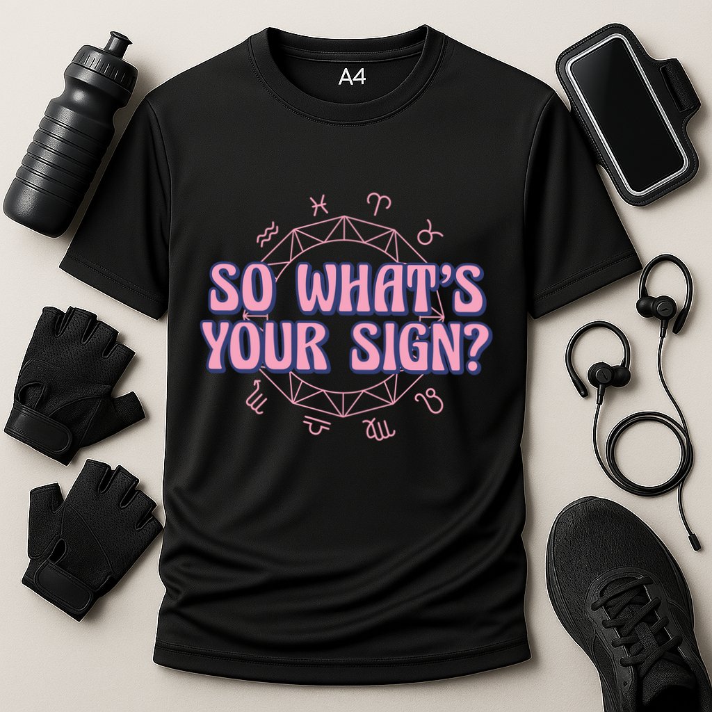 So What's Your Sign Zodiac Cooling Performance Crew T-Shirt