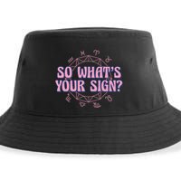So What's Your Sign Zodiac Sustainable Bucket Hat