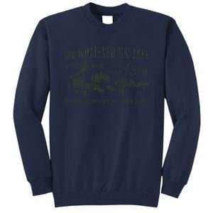 Say Whatever You Feel for Country Music Lover  Tall Sweatshirt