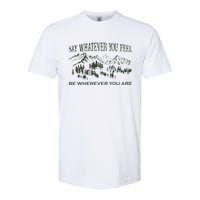 Say Whatever You Feel for Country Music Lover  Softstyle CVC T-Shirt