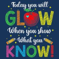 Show What You Know Exam Test Testing Day Students Teachers Drawstring Bag