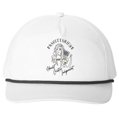 Sagittarius Woman Zodiac Gift for Sagittarius Traits Snapback Five-Panel Rope Hat