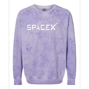 Space X Classic Logo Colorblast Crewneck Sweatshirt