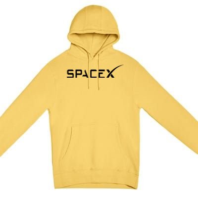 Space X Classic Logo Premium Pullover Hoodie