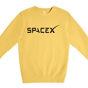 Space X Classic Logo Premium Crewneck Sweatshirt