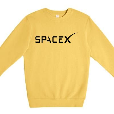 Space X Classic Logo Premium Crewneck Sweatshirt