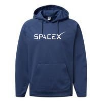 Space X Classic Logo Performance Fleece Hoodie