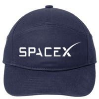 Space X Classic Logo 7-Panel Snapback Hat