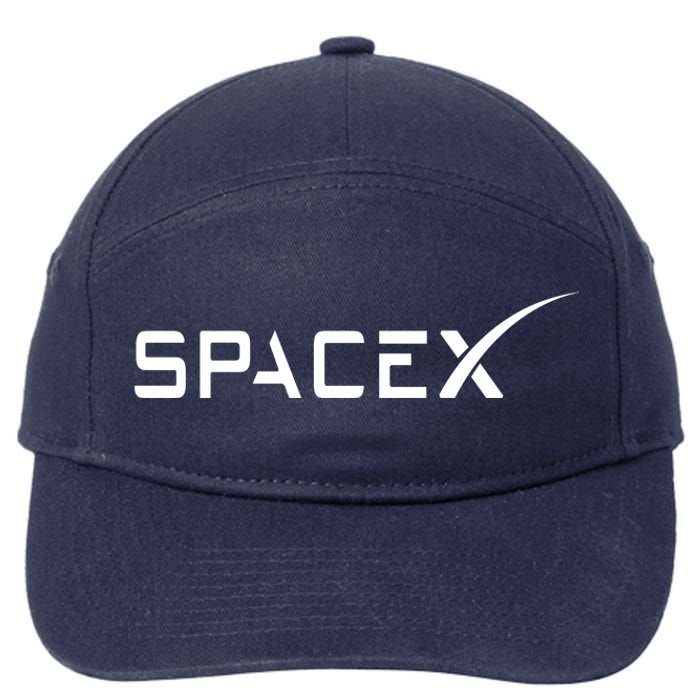 Space X Classic Logo 7-Panel Snapback Hat