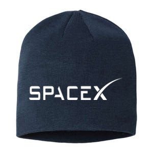 Space X Classic Logo Sustainable Beanie