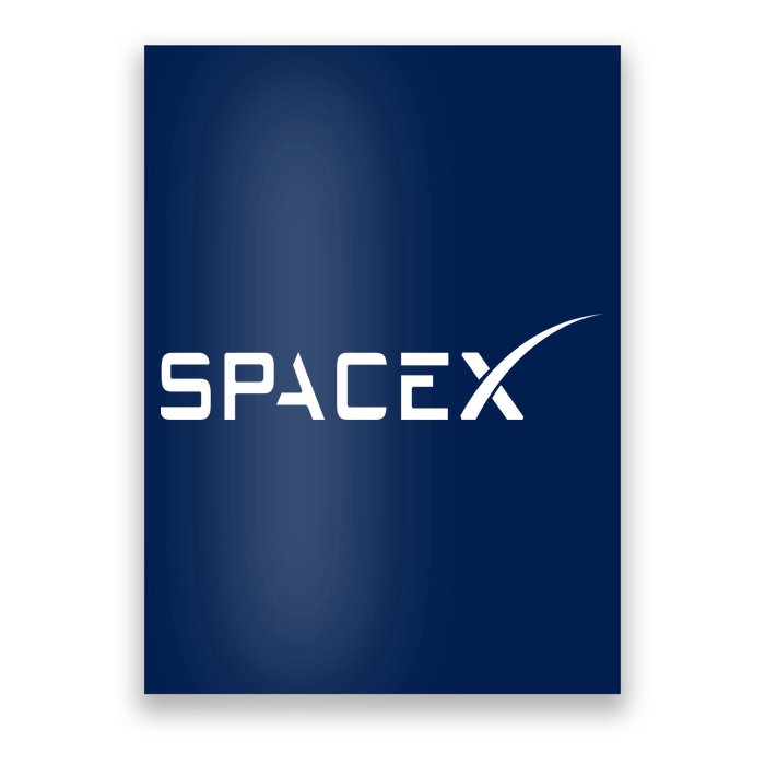 Space X Classic Logo Poster