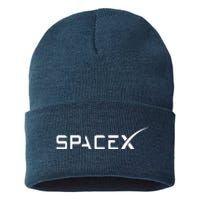 Space X Classic Logo Sustainable Knit Beanie