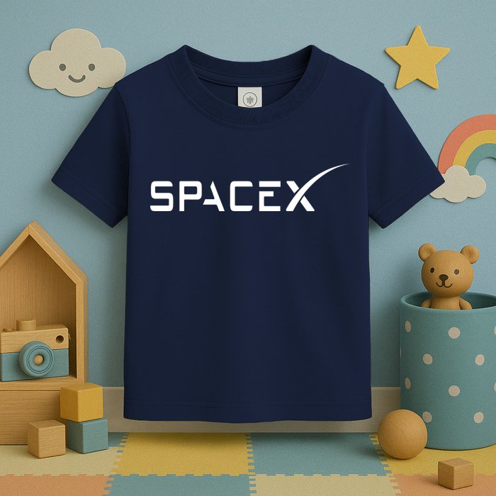 Space X Classic Logo Toddler T-Shirt