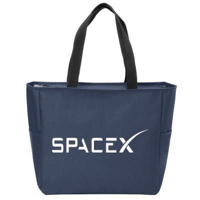 Space X Classic Logo Zip Tote Bag